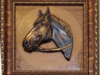 Чеканка Лошадь.900 рублей